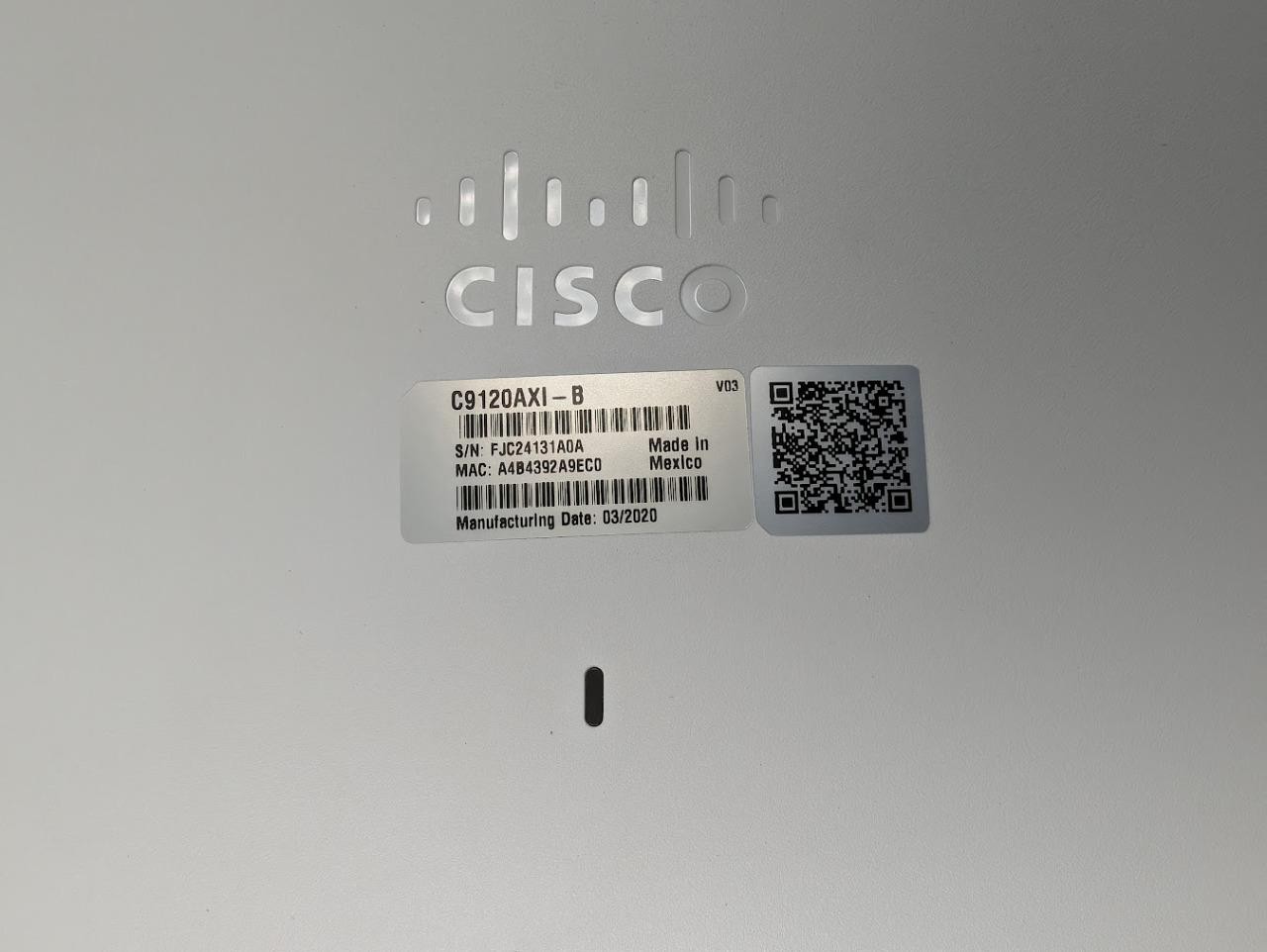 Cisco Catalyst C9120AXI-B Wireless Access Point 9120AXI