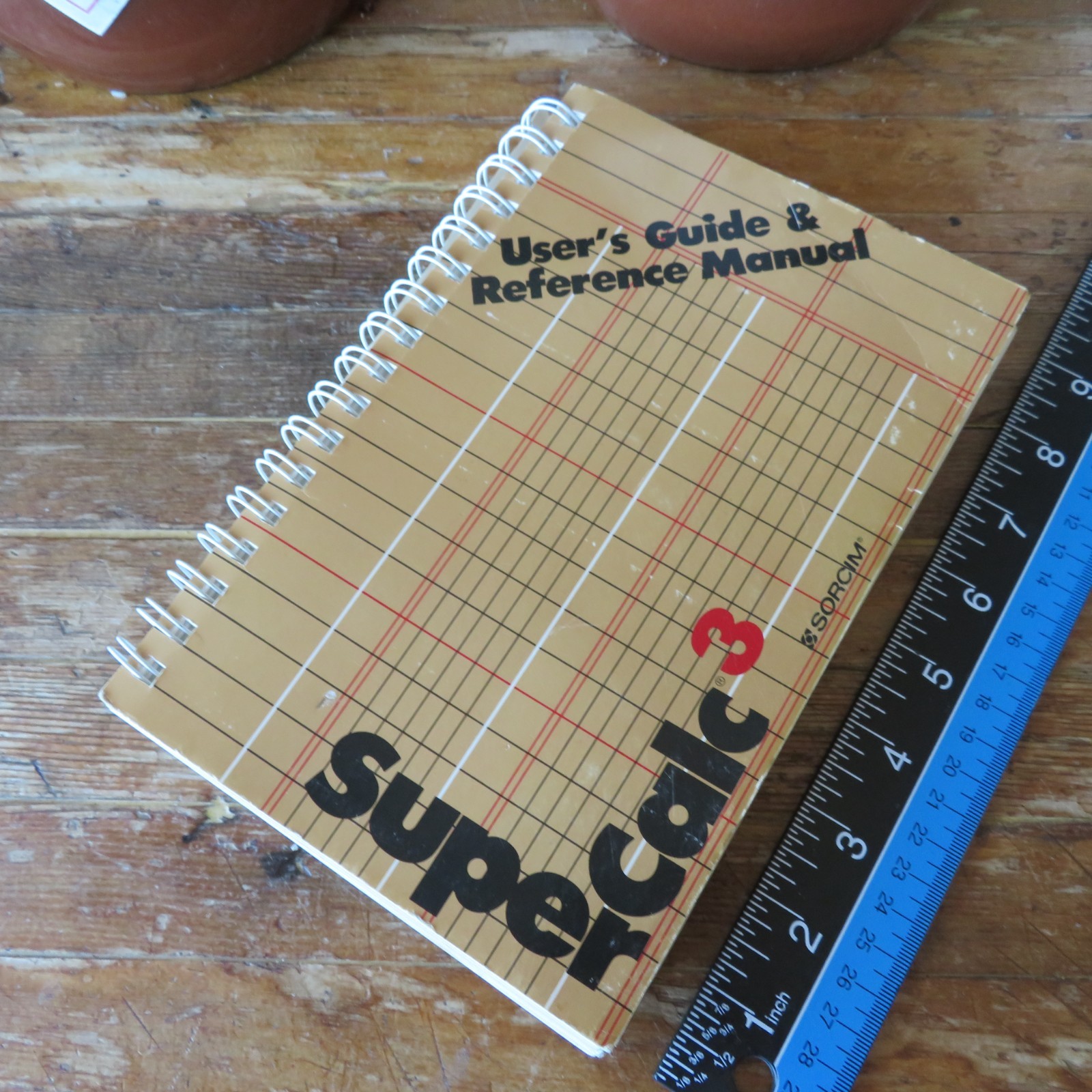 SuperCalc3 Users Guide & Reference Manual 1983 SORCIM VG