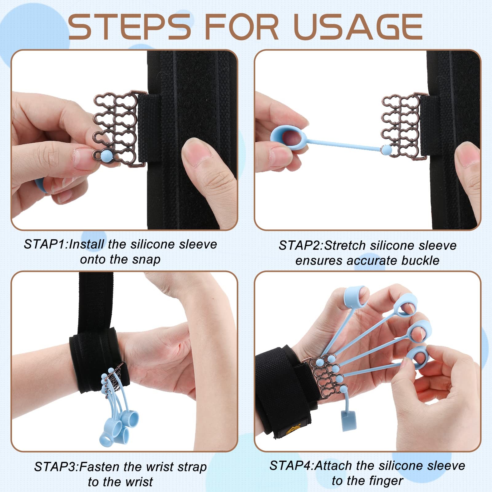 Finger Strengthener Stroke Recovery Physical Therapy Equipment Stretcher Hand...