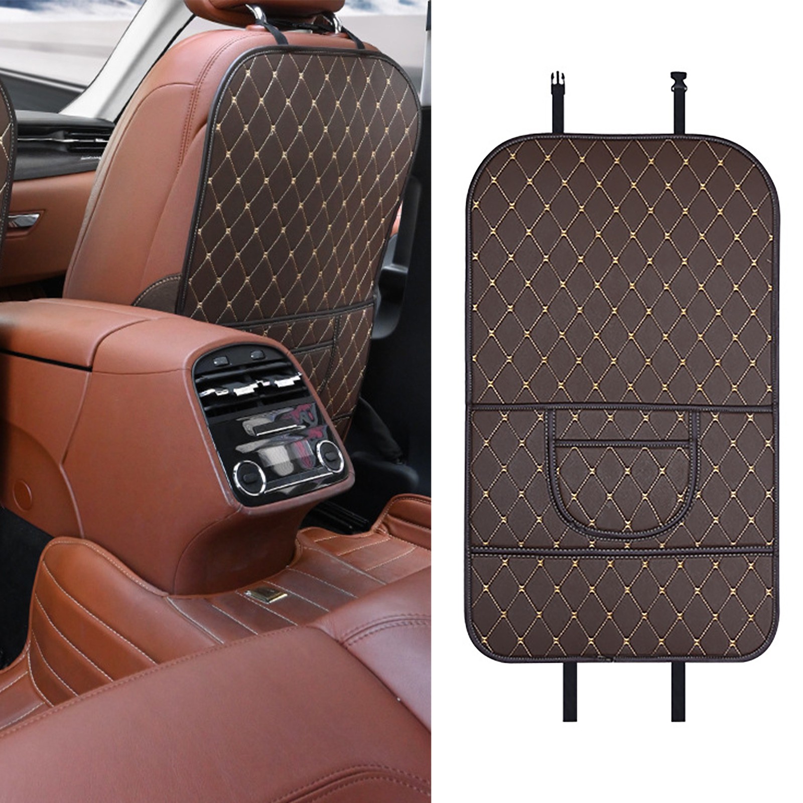 Auto Back Protector Tear Resistant Waterproof Artificial Leather Functional RWAU