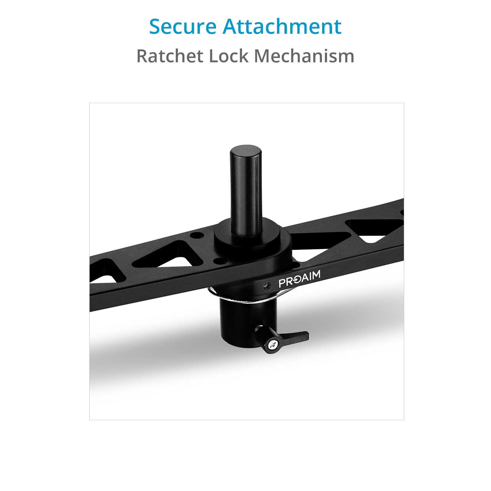 Proaim Docking & Balance Bracket for Camera Handheld Stabilizers & Body Supports