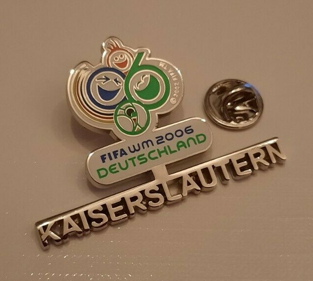 FIFA Germany World Cup 2006 Venue Kaiserslautern Pin NEW (M77)