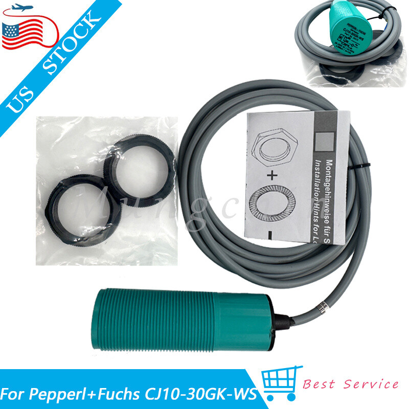 New In Box Pepperl+Fuchs CJ10-30GK-WS Proximity Sensor 20-253VAC 45-65Hz