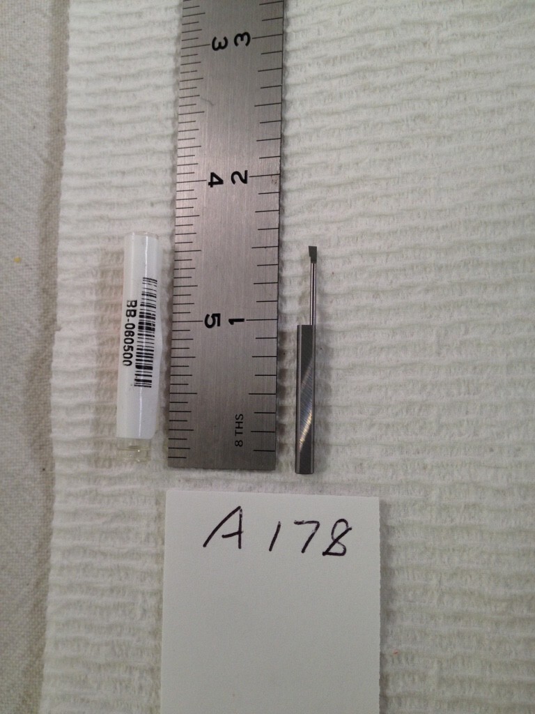 1 NEW MICRO 100 SOLID CARBIDE BORING BAR.  BB-060500.  USA MADE {A178}