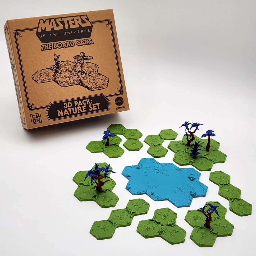 Masters of The Universe: 3D Pack Nature Set (Kickstarter Special)