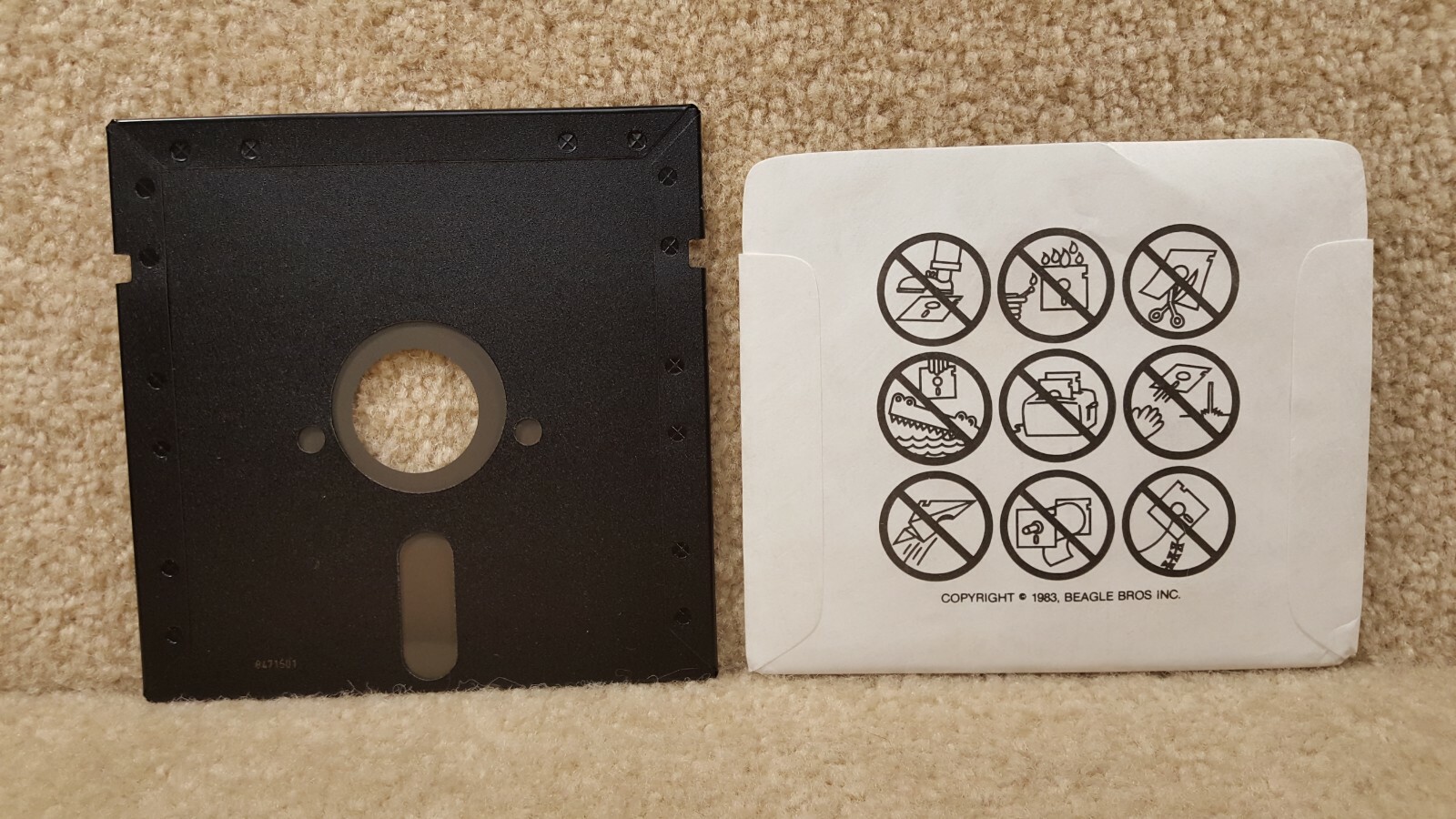 1987 Beagle Bros Micro Software Apple Timeout Quickspell IIe IIc IIgs Disk Guide