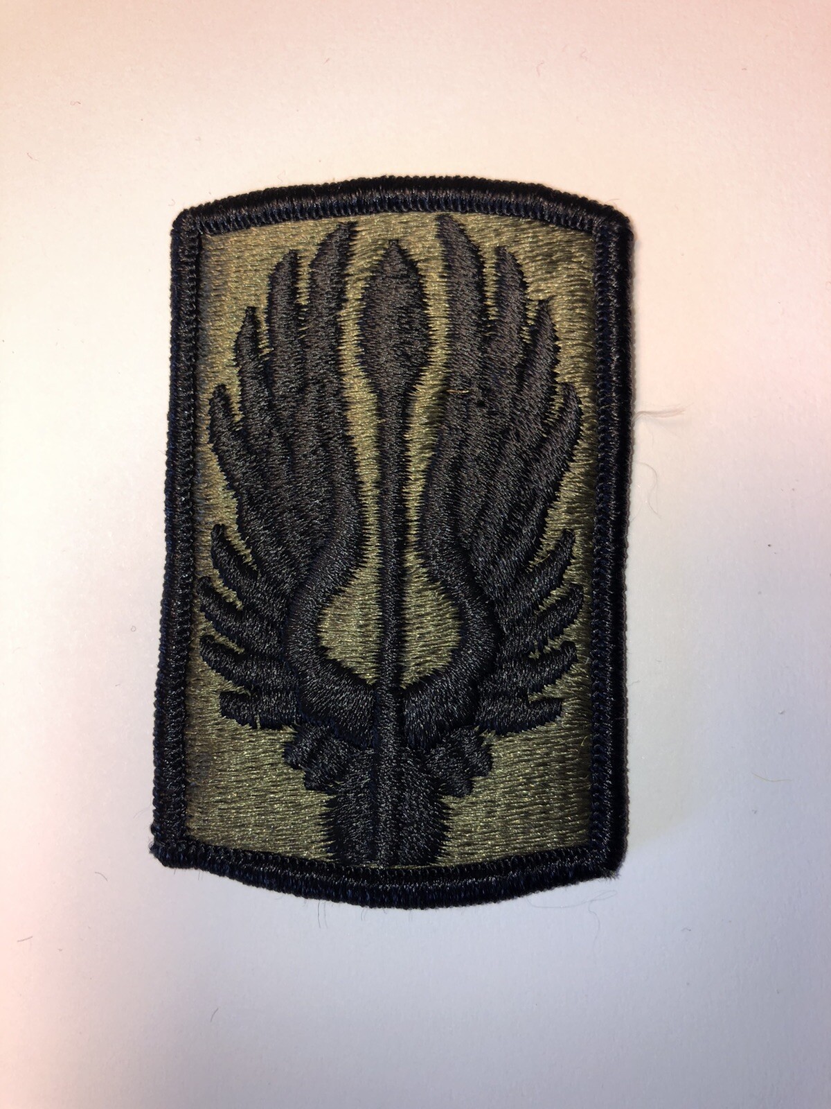 U.S. Army 18th Aviation Brigade Subdued Shoulder Patch Insignia