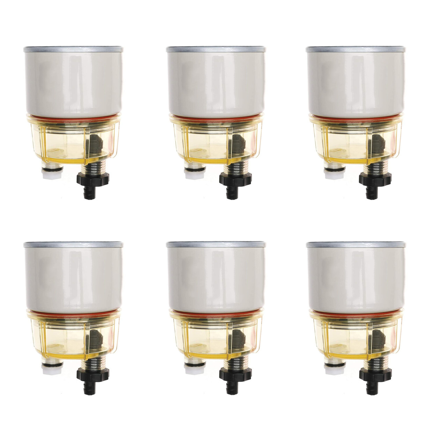 6XR12T Fuel Filter/Water Separator 120AT NPT ZG1/4-19 Automotive Parts w/Fitting