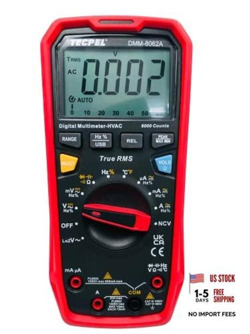 DMM-8062A 6000 Counts Digital multimeter