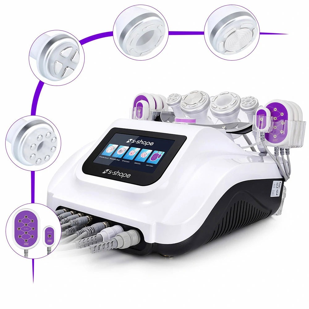 Multifunction Pro 6 in 1 Beauty Machine for Body Massage Facial Skin Care Salon