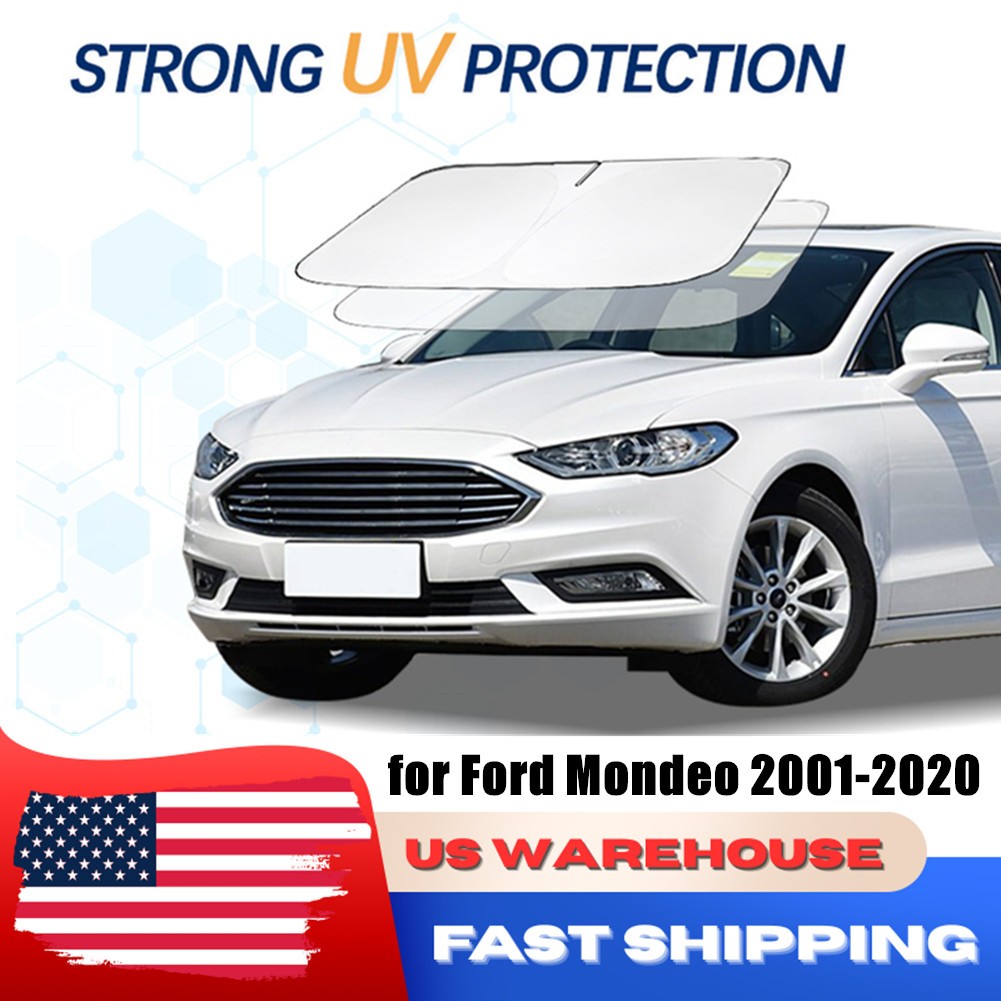 Front Windshield Sunshade Foldable Film Visor UV Board For Ford Mondeo 2001-2020
