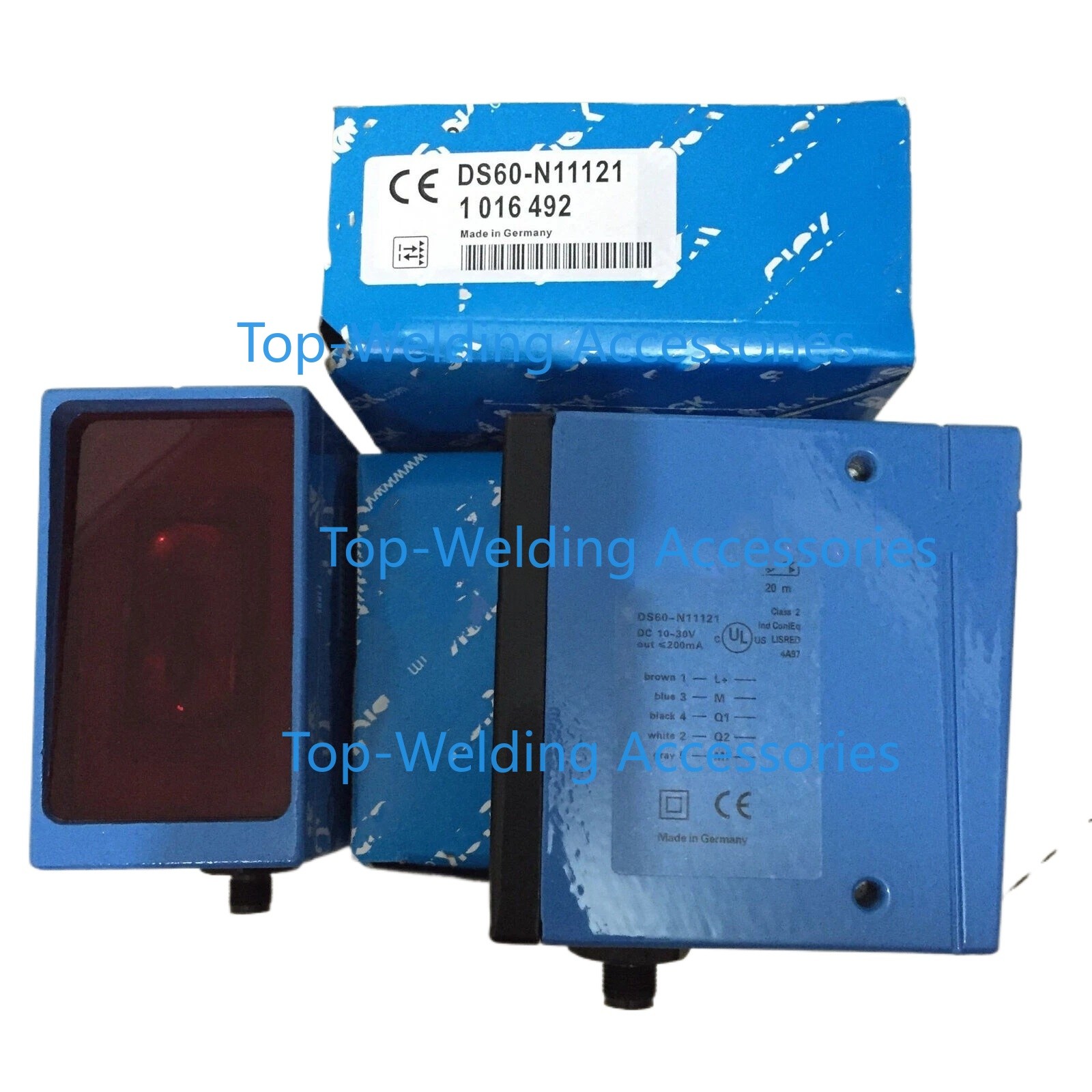 Brand New SICK DS60-N11121 NPN 100mA Infrared Distance Sensor Detector 20,000 mm