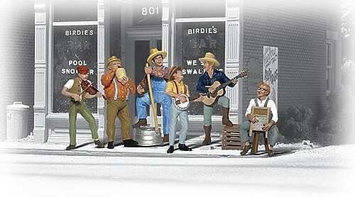 Woodland Jug Band - HO Scale Model Railroad Figure - #a1902