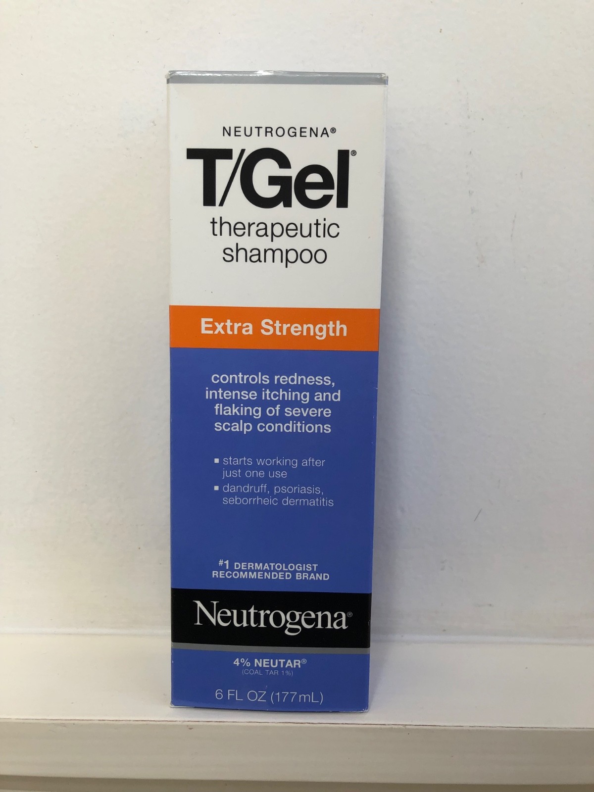 Neutrogena T/Gel Therapeutic Extra Strength Anti-Dandruff Shampoo 6oz Exp 09/23
