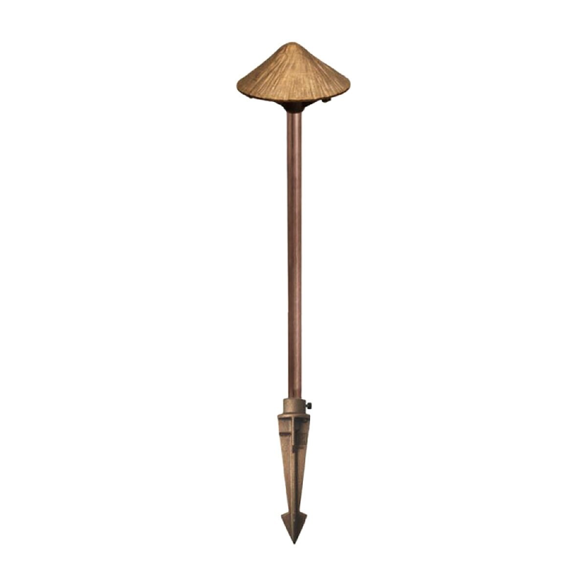 CAST Craftsman Series Cabana Path Light Solid Bronze LED