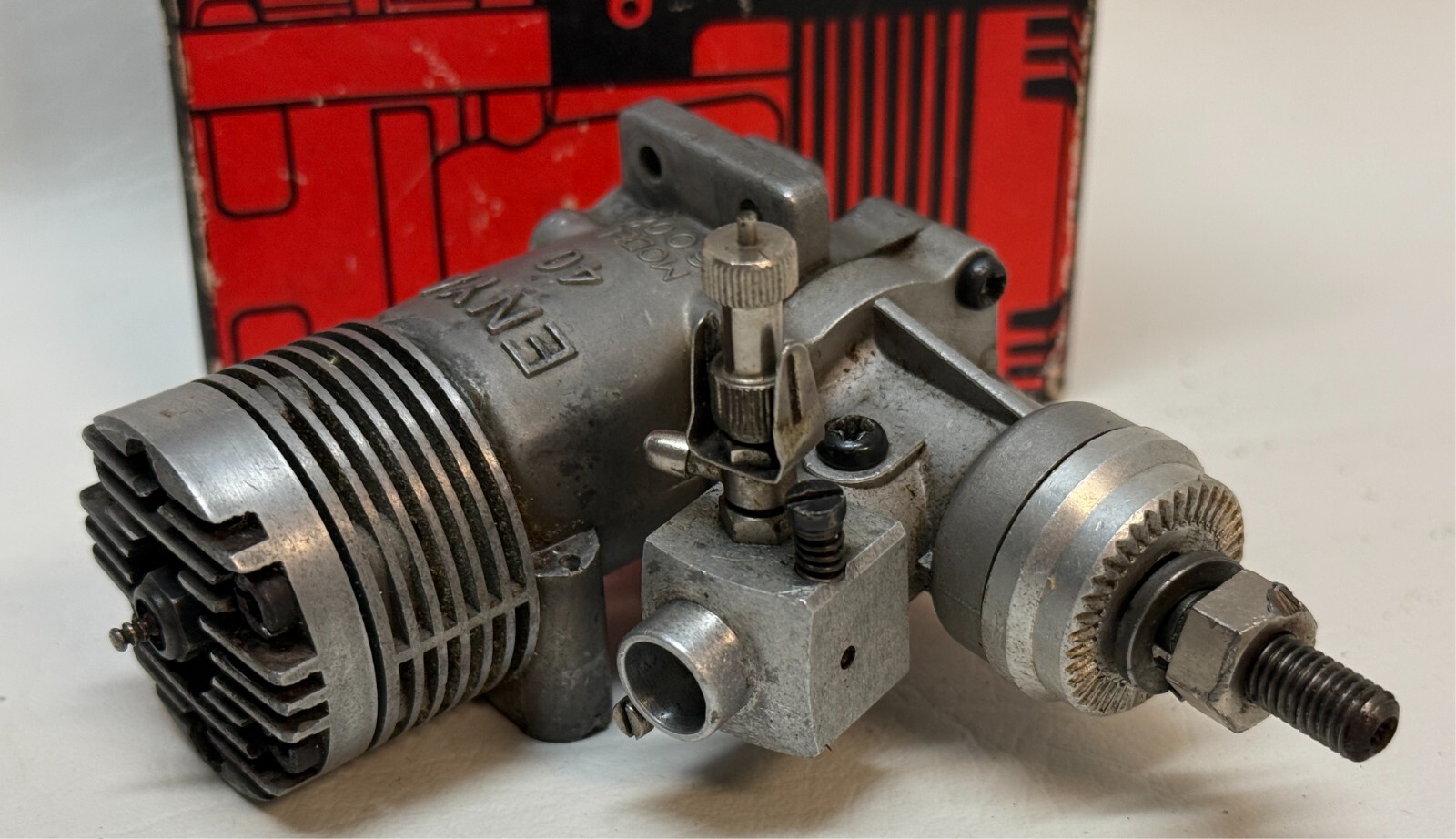ENYA Engine - 40 Model 6002 RC Nitro Model Airplane Engine with Box
