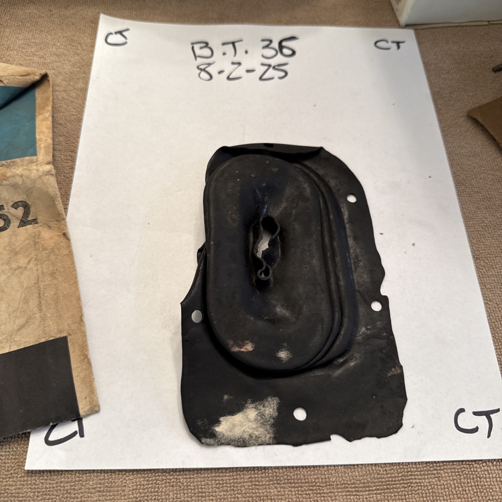 Gm Rubber Shift Boot 3766552