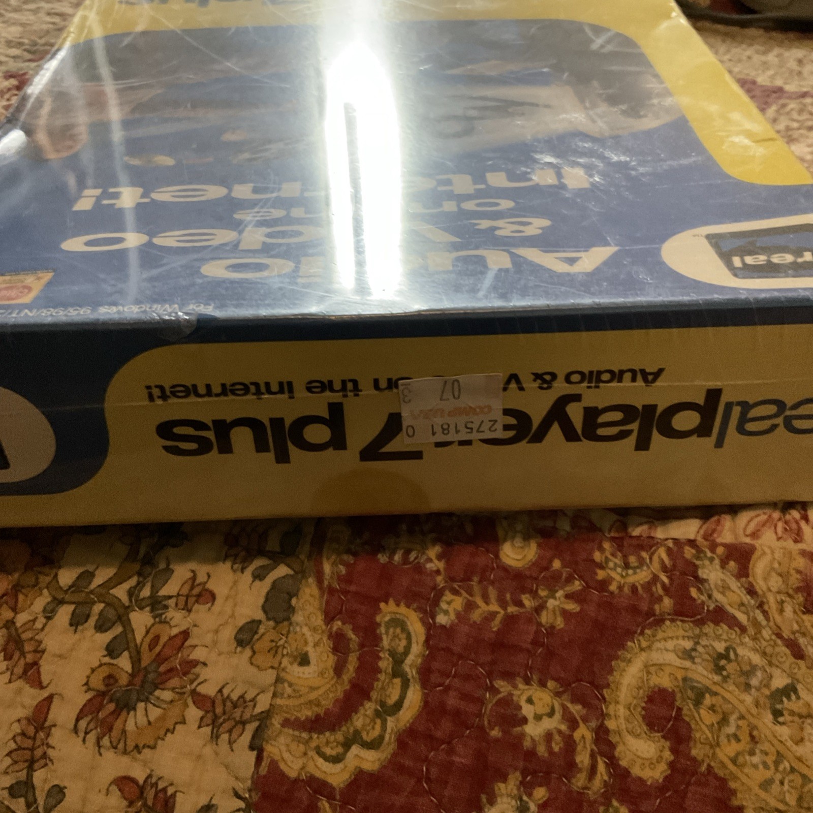 NEW SEALED RealPlayer 7 Plus Sealed 2000 PC WINDOWS 95 98 NT MAC REAL NOS