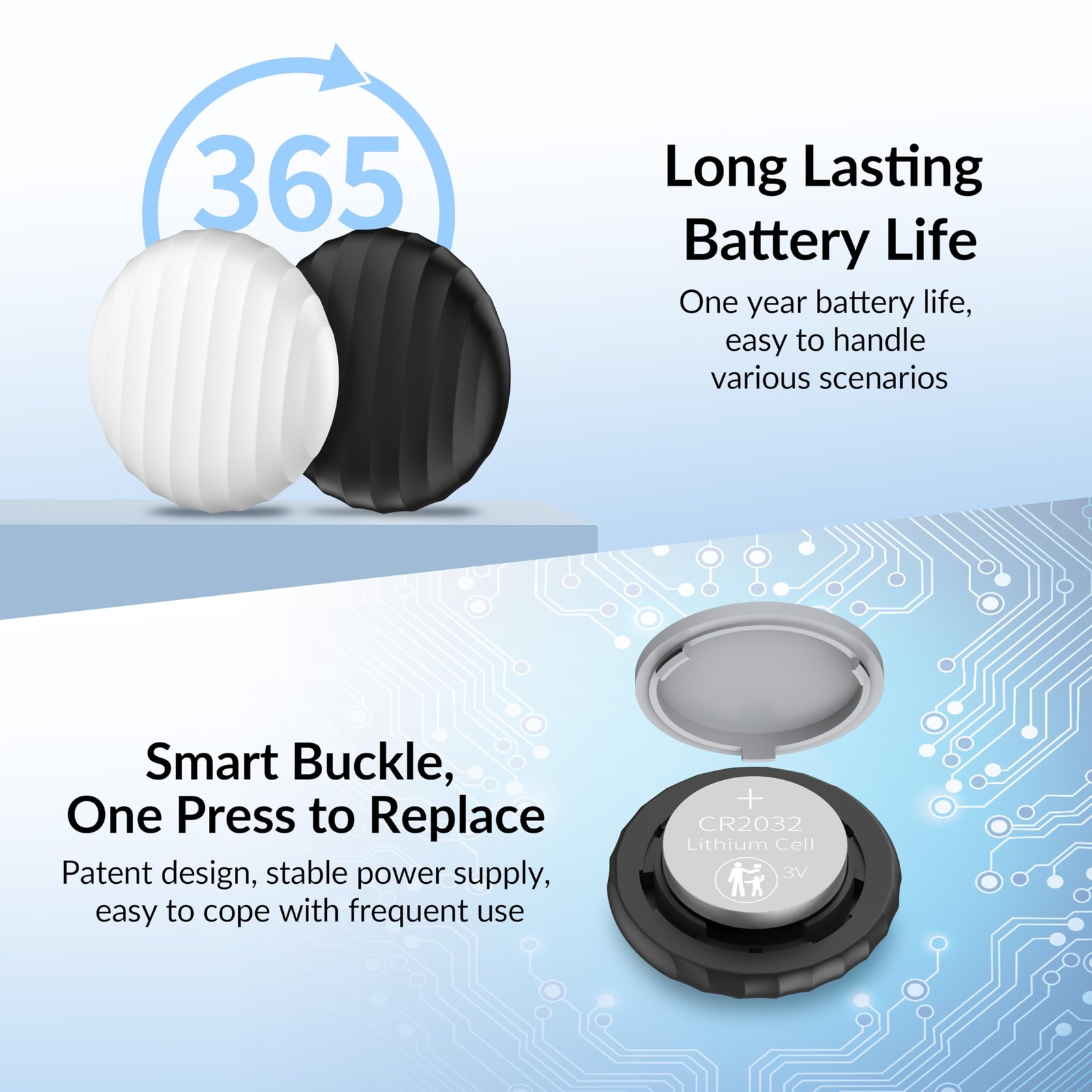 Tracker Tag (4 Pack) - Apple MFi Certified & IP67 Waterproof | Works with App...