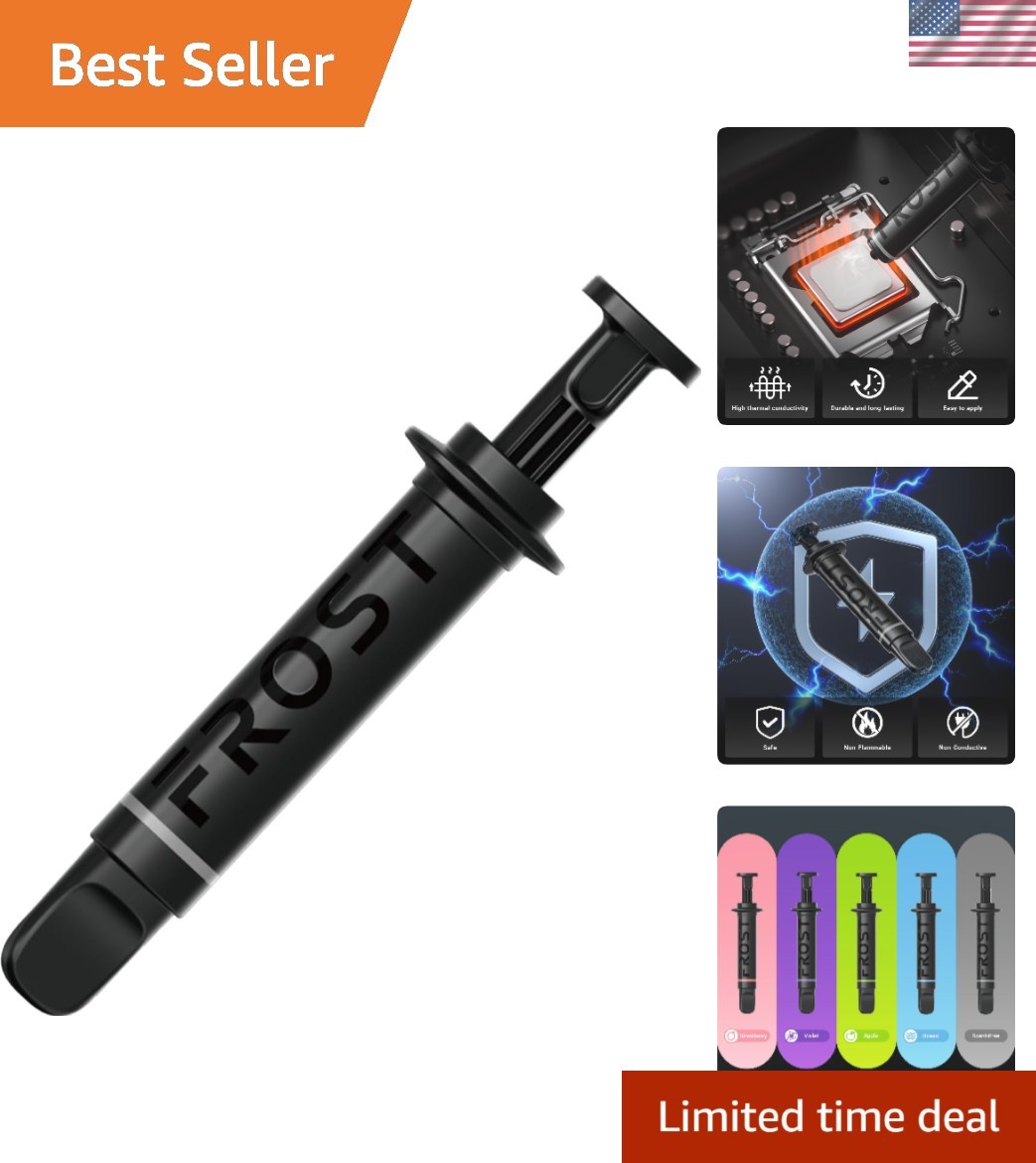 Frost X55 Core 4g Non-Conductive Thermal Paste for Optimal CPU/GPU Performance