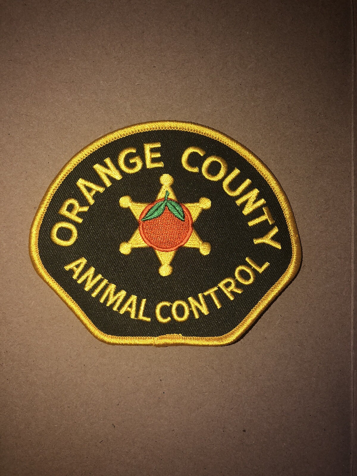 Orange County California Animal Control Police Patch