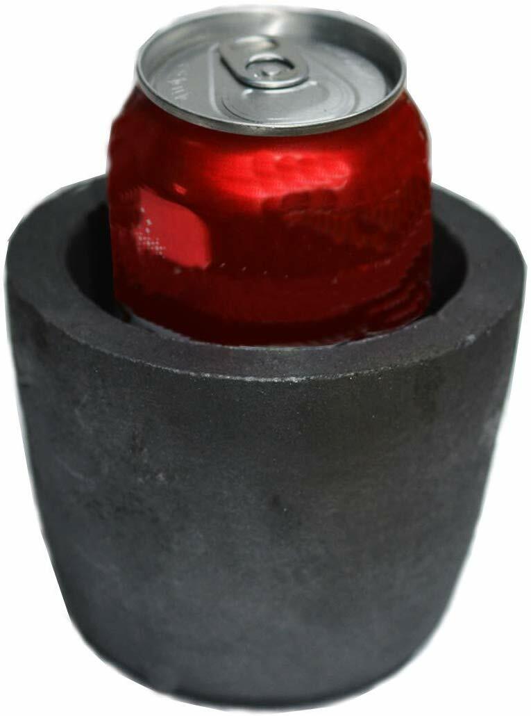 3kg Casting Clay Graphite Crucibles Refining Melting Copper Aluminium Brass ect