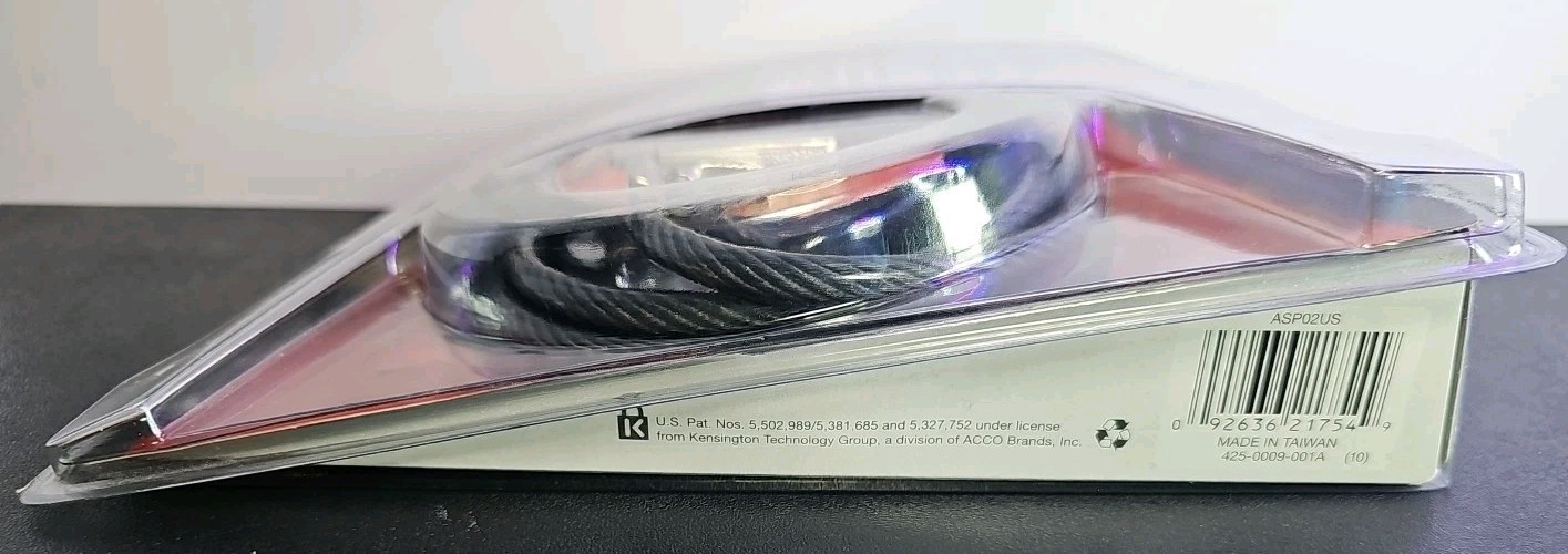 TARGUS Computer Defcon CL ULTRA MAX Combo Cable Lock, Notebook Security [NEW]