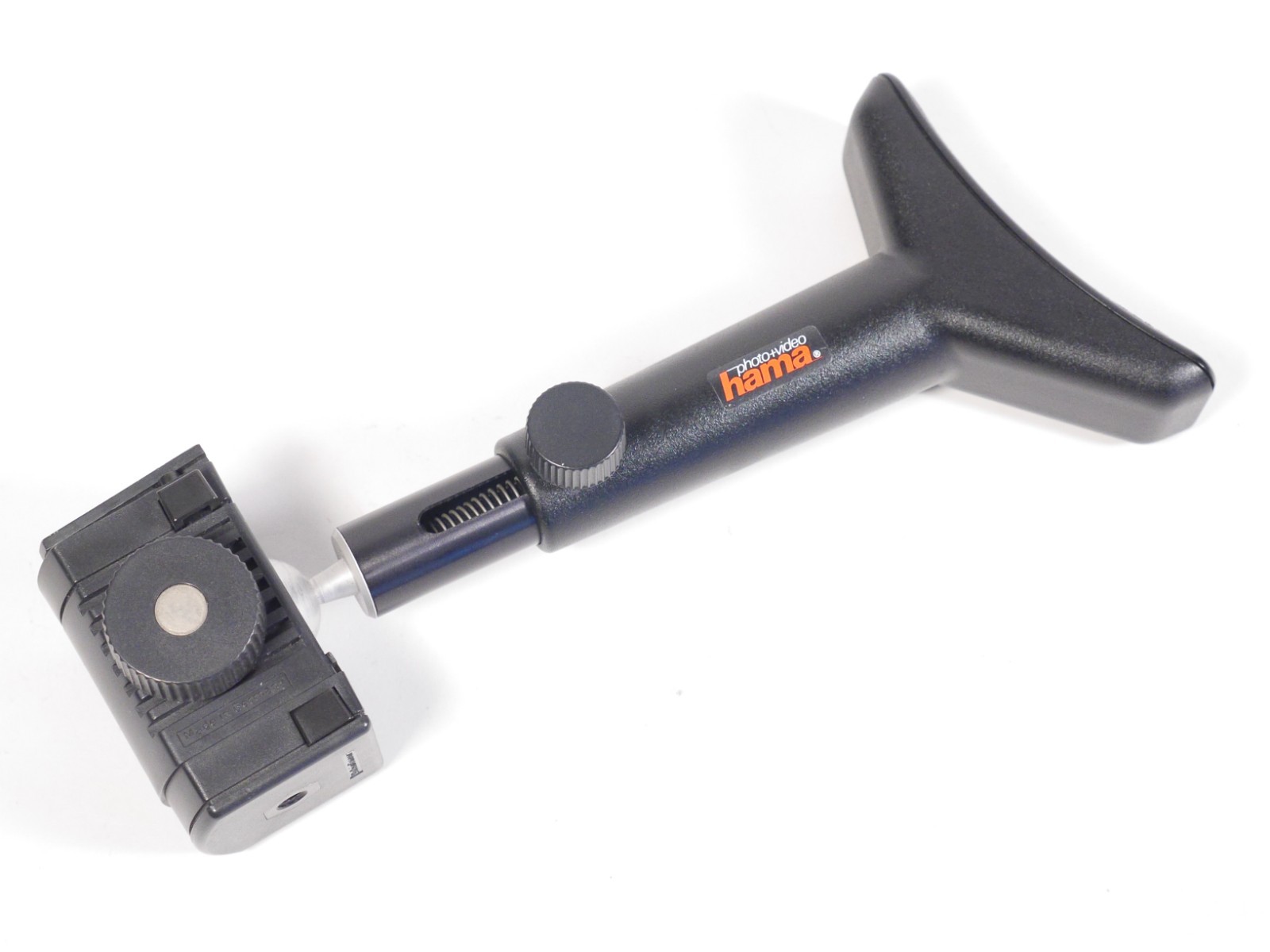 HAMA Photo Video Shoulder Support, spring loaded extension, Ball Joint