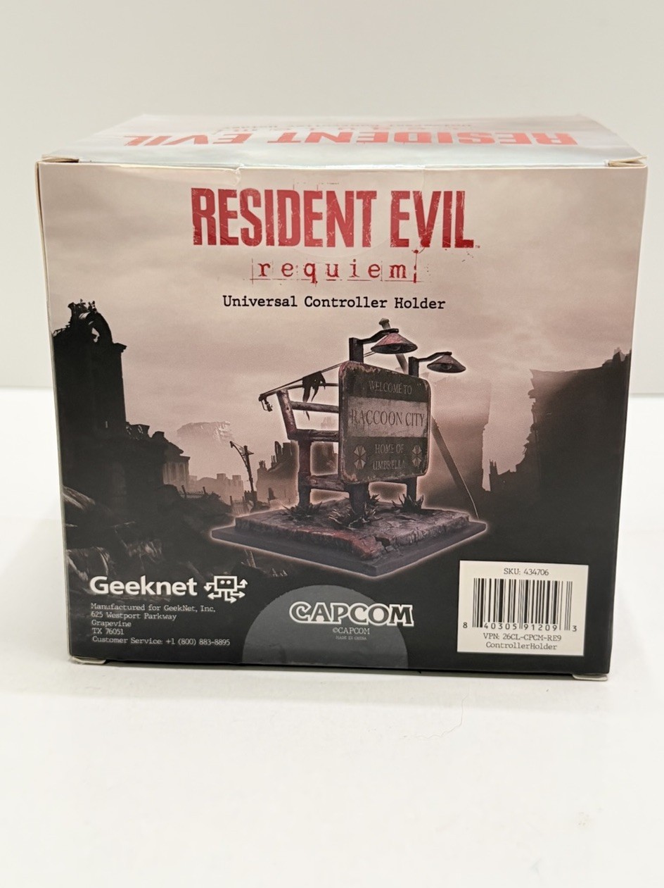 Resident Evil Requiem Universal Controller Holder – Geeknet Capcom – New Sealed