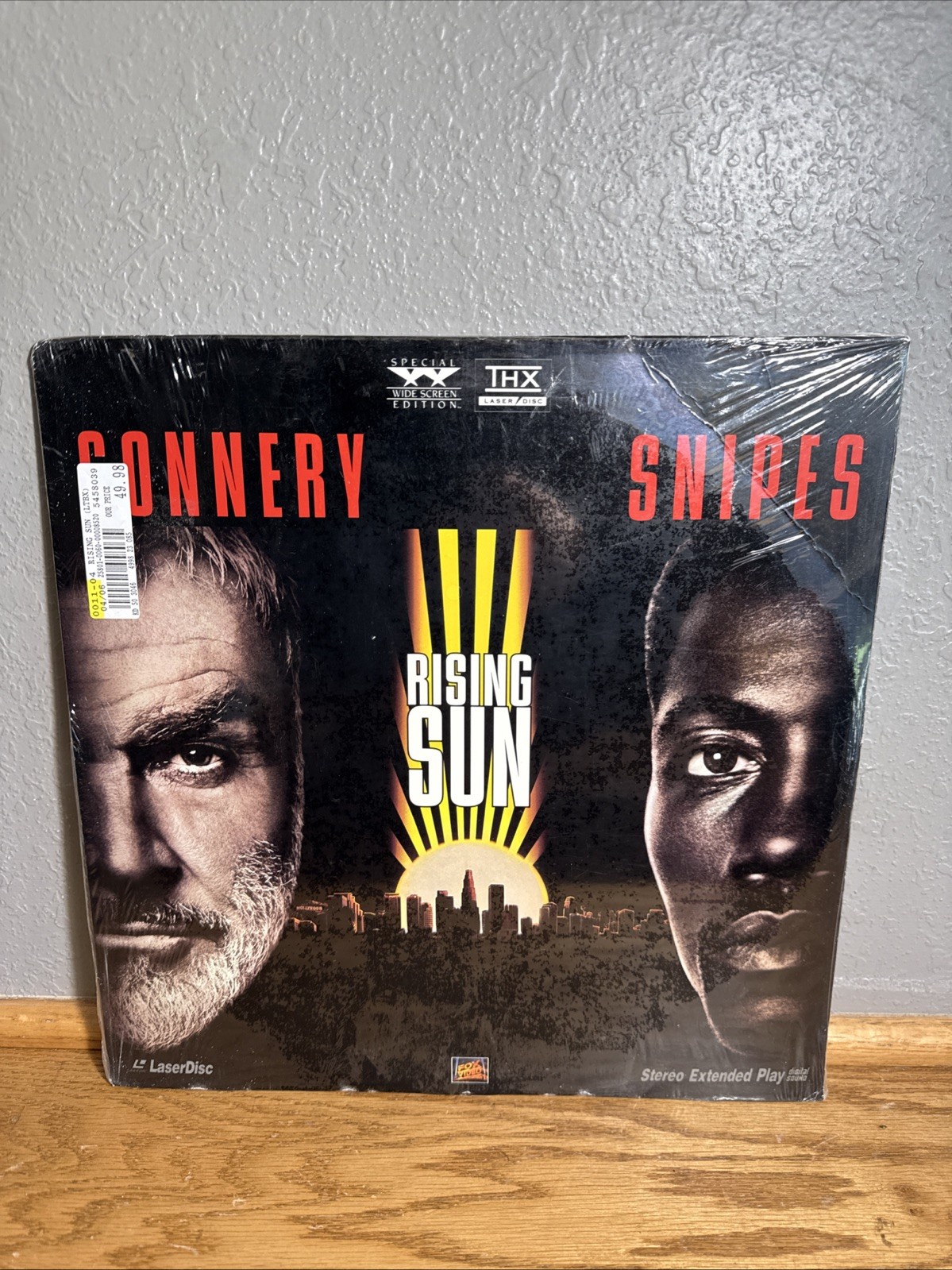 Rising Sun Laserdisc Sean Connery Wesley Snipes Special Widescreen Edition New