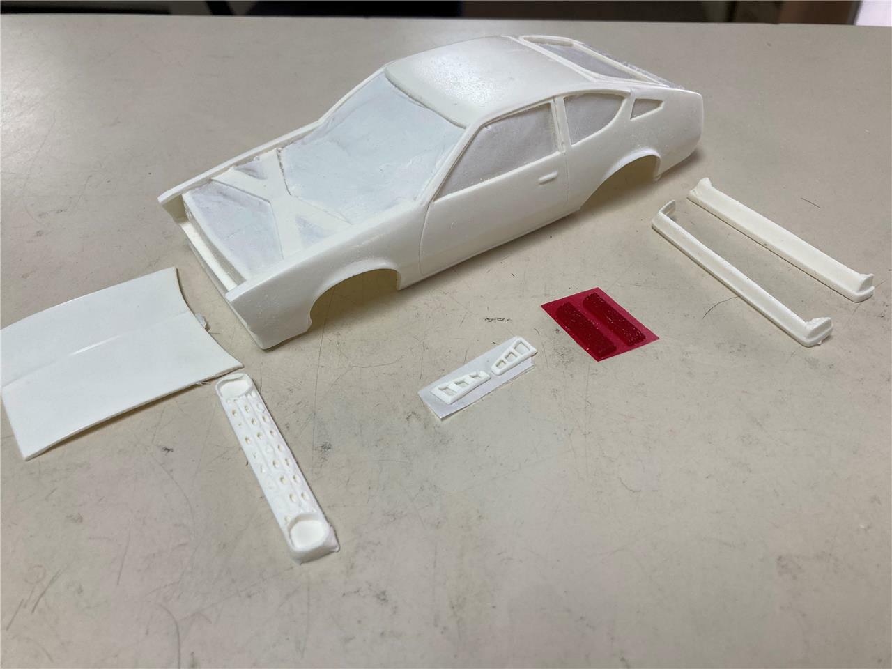 SMH Resins 76 Plymouth Arrow P/S 1/25 resin