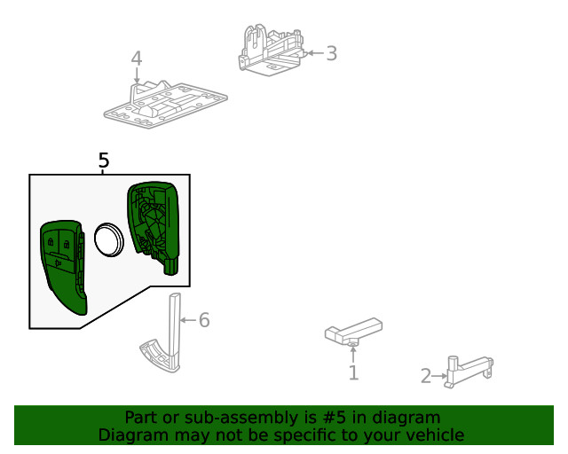 Genuine GM Transmitter 13560215