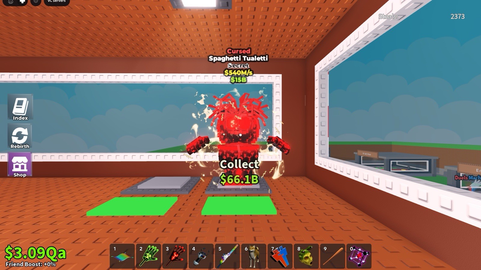 Cursed Secret Spaghetti Twister Game Asset for Roblox Virtual Collectible