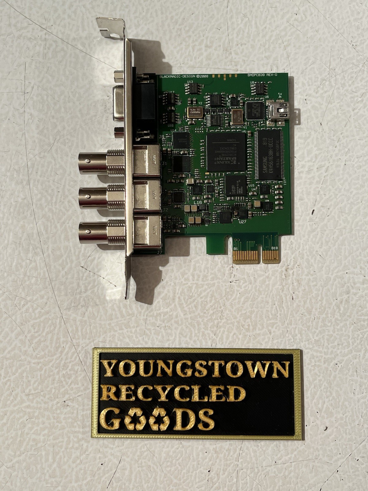 BLACKMAGIC DESIGN DECKLINK SDI VIDEO CAPTURE PLAYBACK CARD BMDPCB39