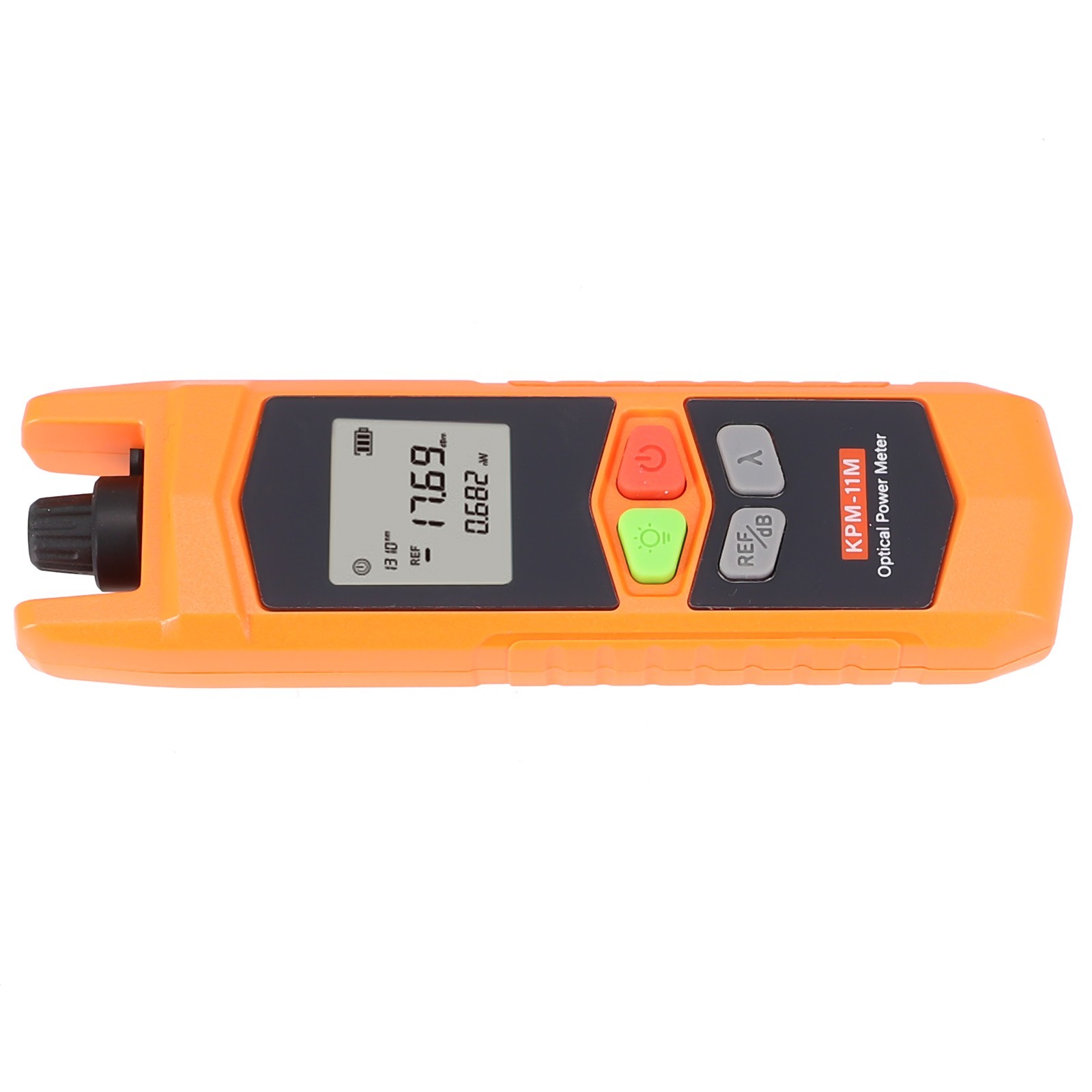 Innovative Design Optical Power Meter with LED Flashlight and Self Calibration