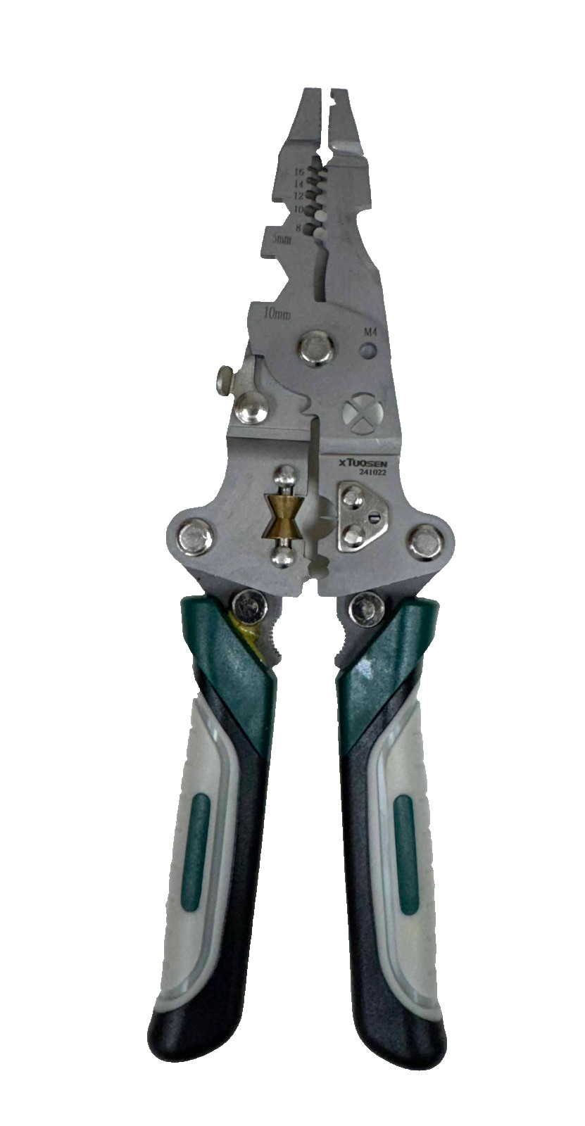 New 21-in-1 Foldable Wire Stripper,Multi-function Wire Stripping Cable-Cutter