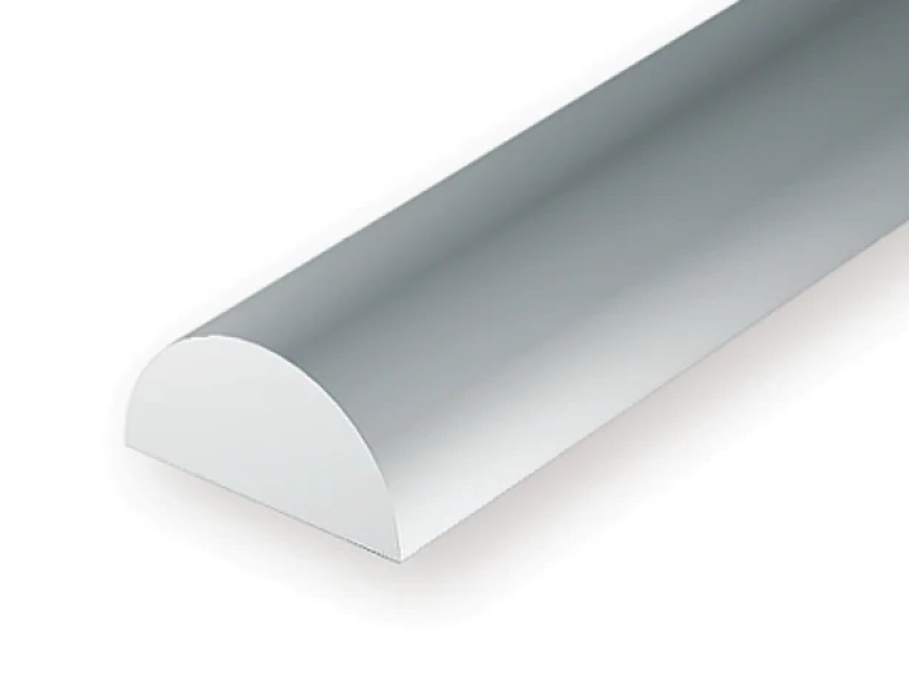 Evergreen Scale Models 240 Half Round Styrene Rod .040" (5 Pack)