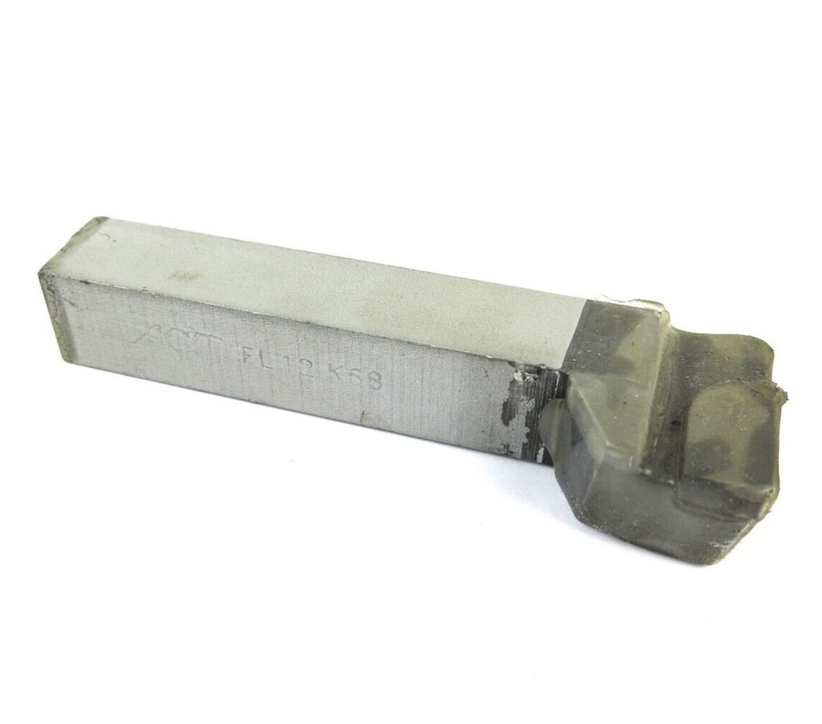 1pc ACT FL-12 K68 Grade Carbide Brazed Lathe Tool Bit LH Offset Edge 3/4" Shank