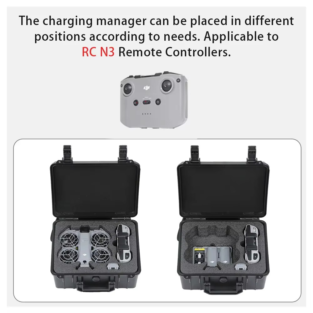 Portable Safety Box For DJI NEO 2 Protective Explosion-proof Box Hard Shell