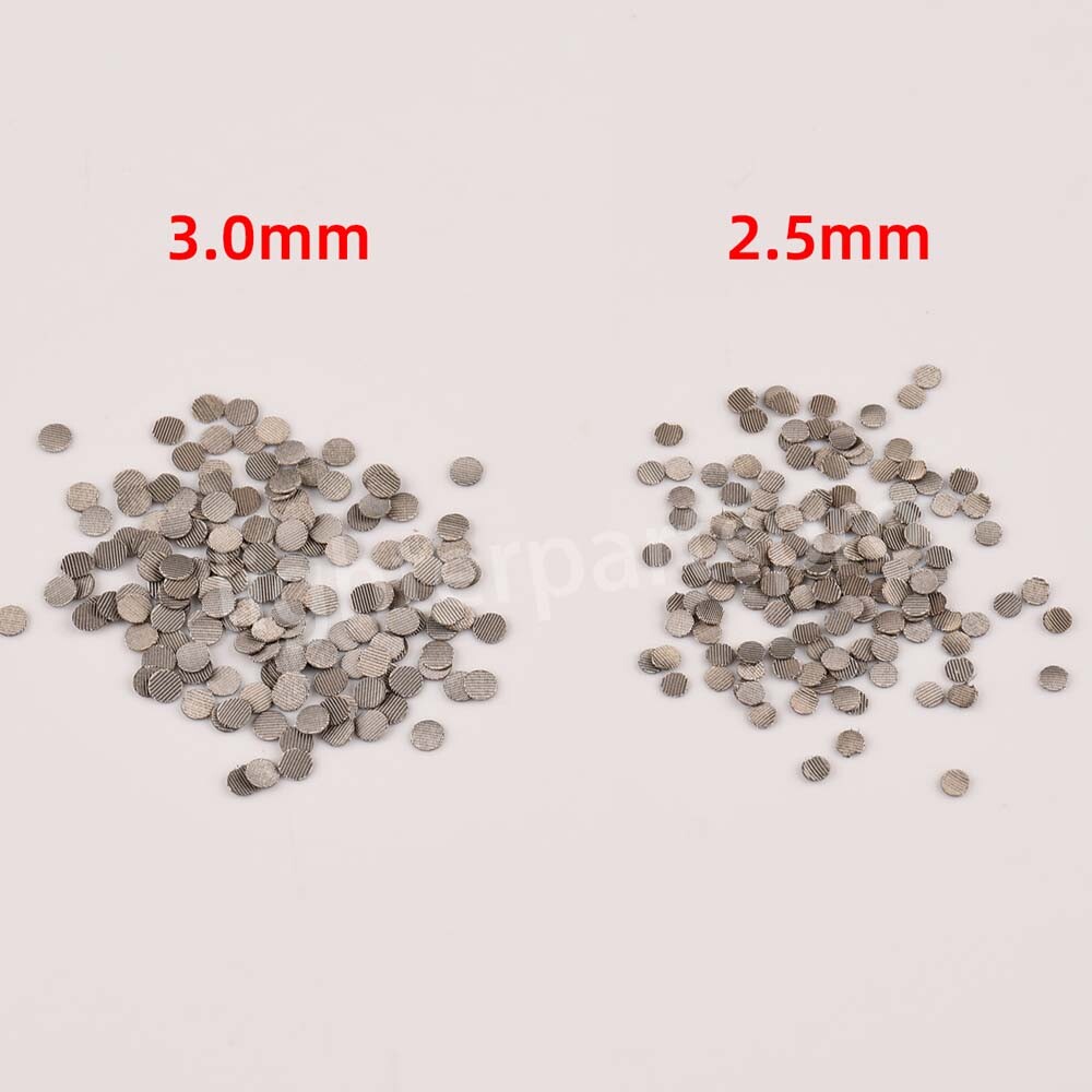 200pcs mesh filters 2.5mm/3.0mm for DuPont Minijet, Maxijet, Slim 7 Lighters