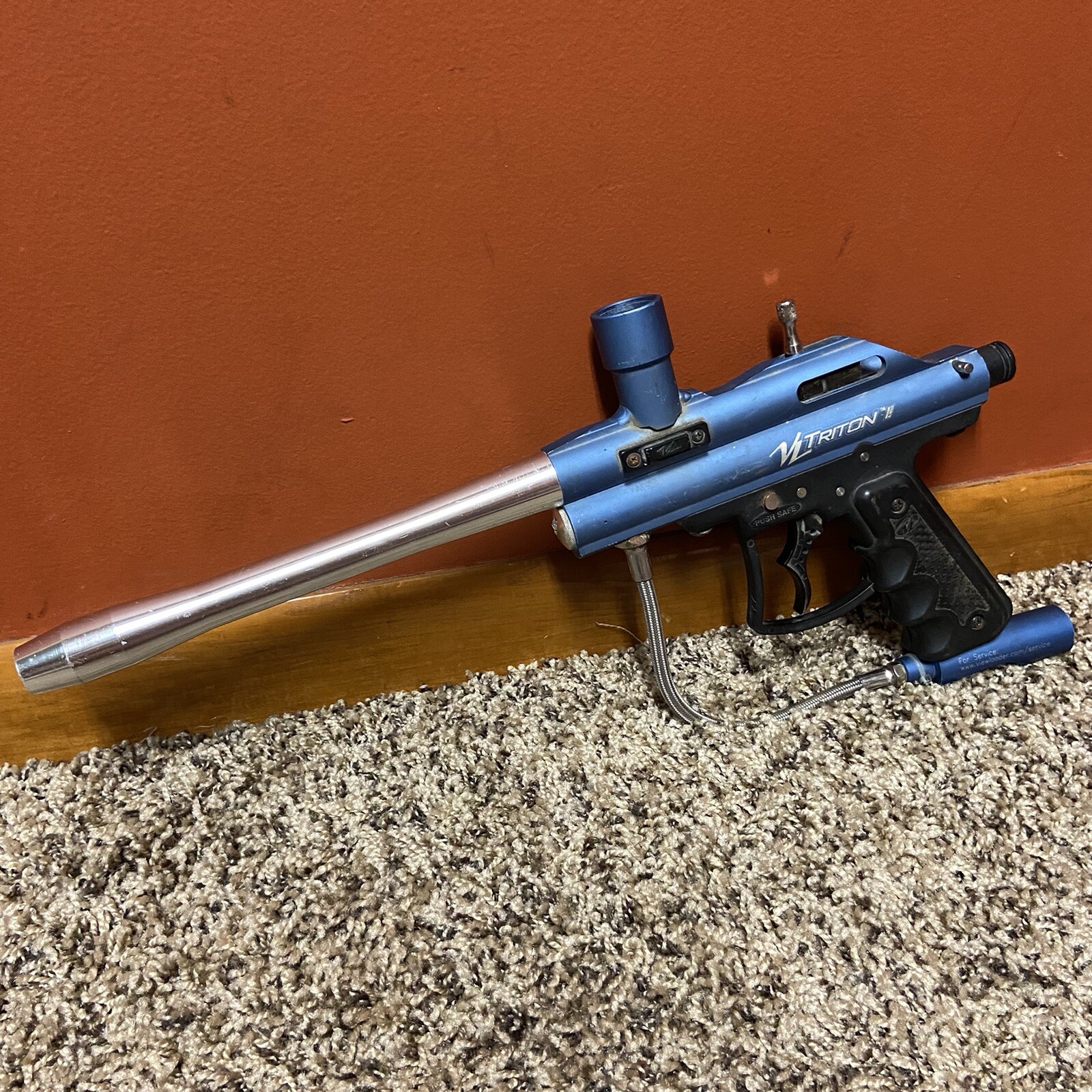 VL Triton 2 Blue Paintball Marker Gun