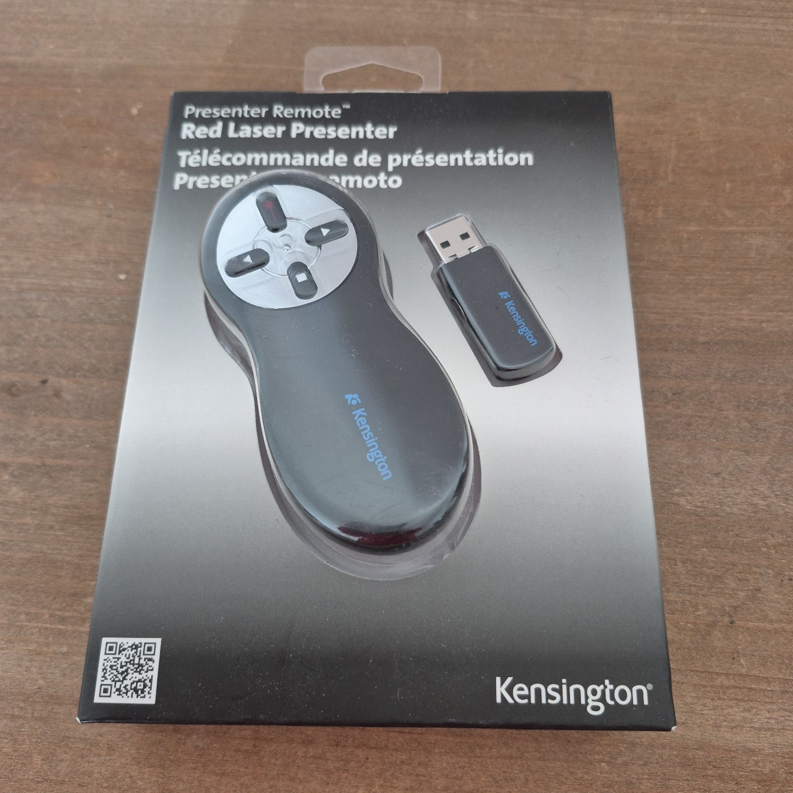 Kensington Wireless Red Laser Presenter Pointer Remote New Sealed