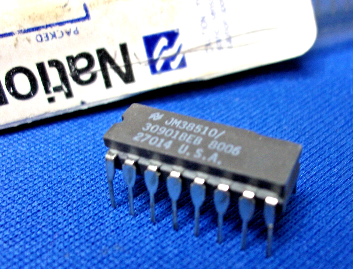 JM38510/30901BEB NSC VINTAGE 80 16-Pin CERDIP Rare! COLLECTIBLE LAST ONES QTY-1