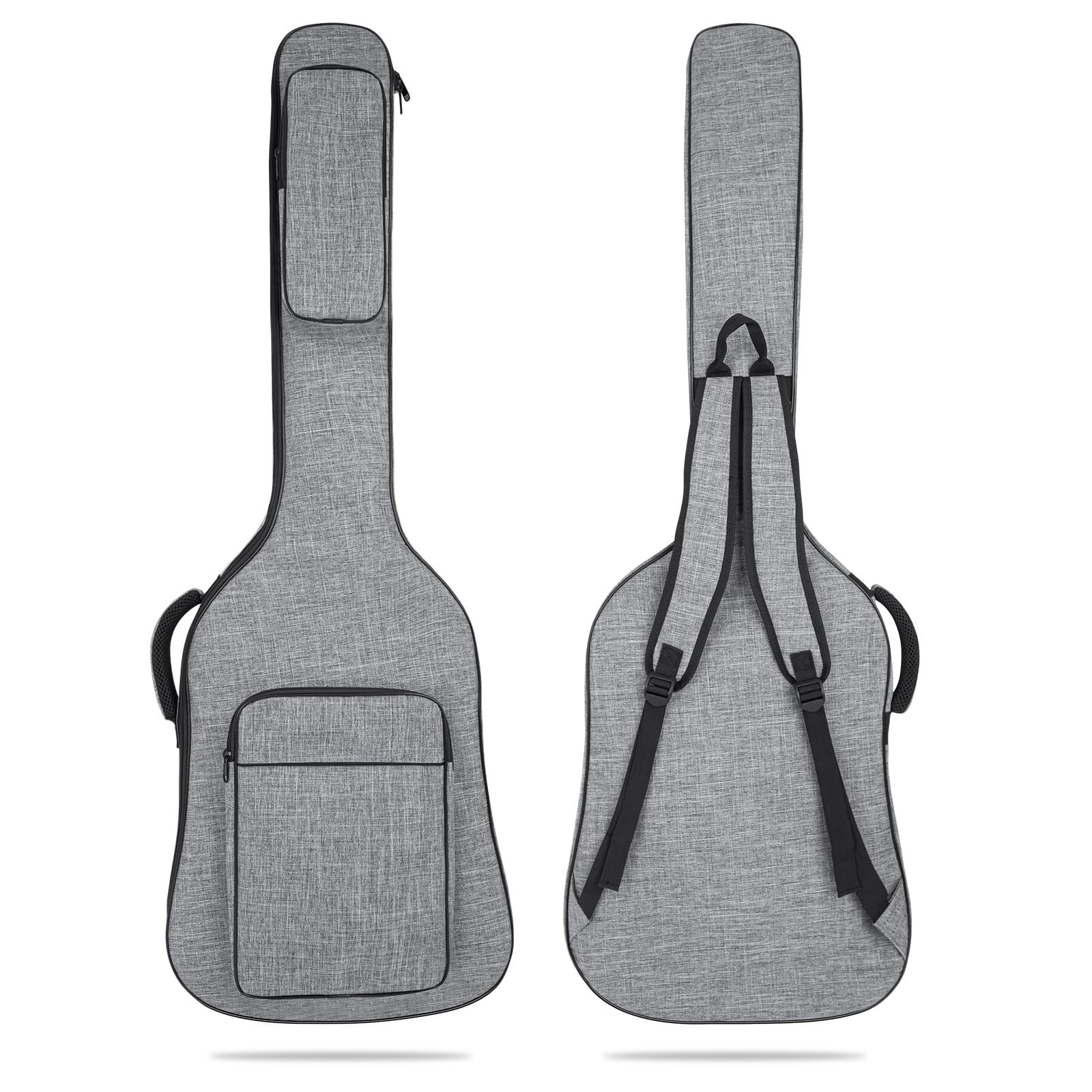 Bass Guitar Bag, 7MM Padding Bass Guitar Gig Bag Padded Soft Electric Bass Gu...