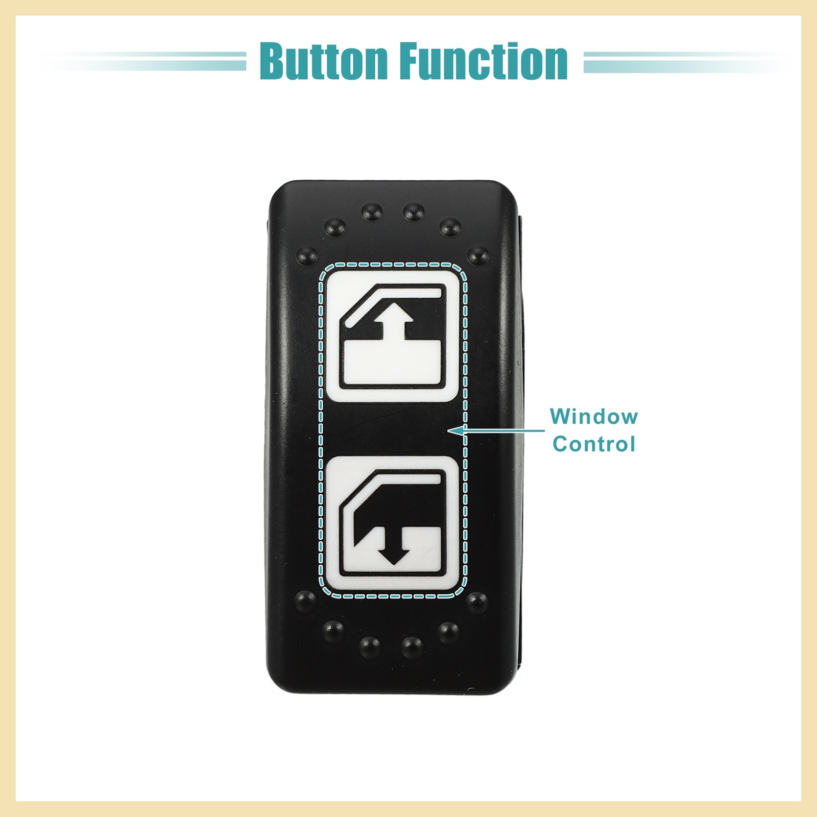 Power Window Switch Window Control Switch for Can-Am Defender HD8 DH10