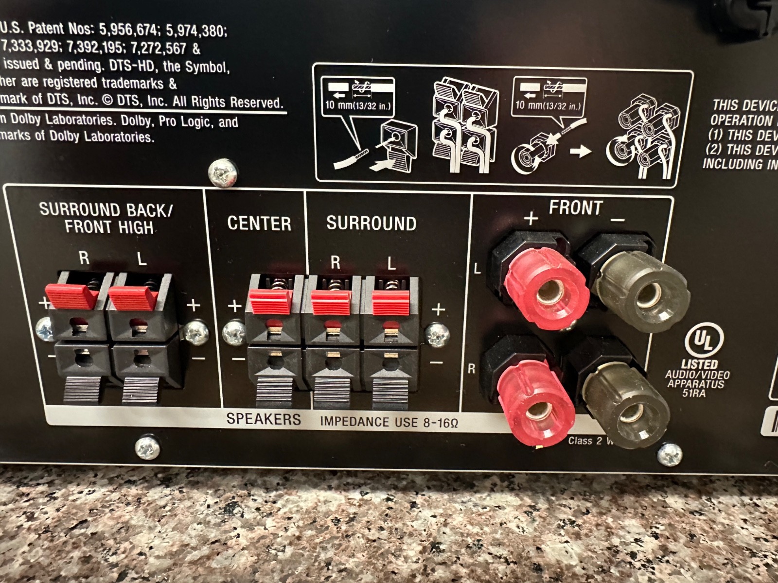 Sony STR DH830 7.1 Channel 140 Watt Receiver