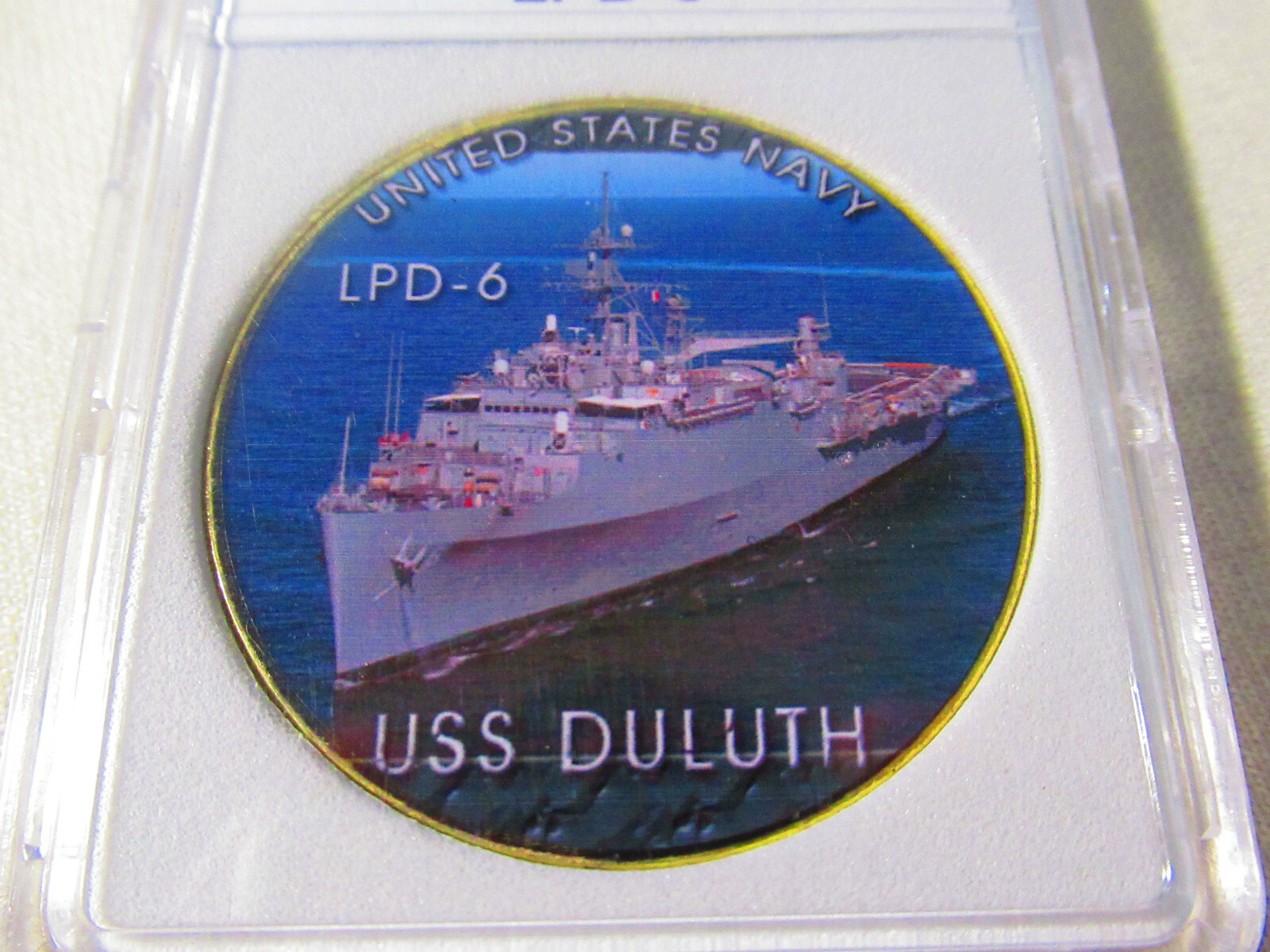 US NAVY - USS DULUTH (LPD-6) Challenge Coin