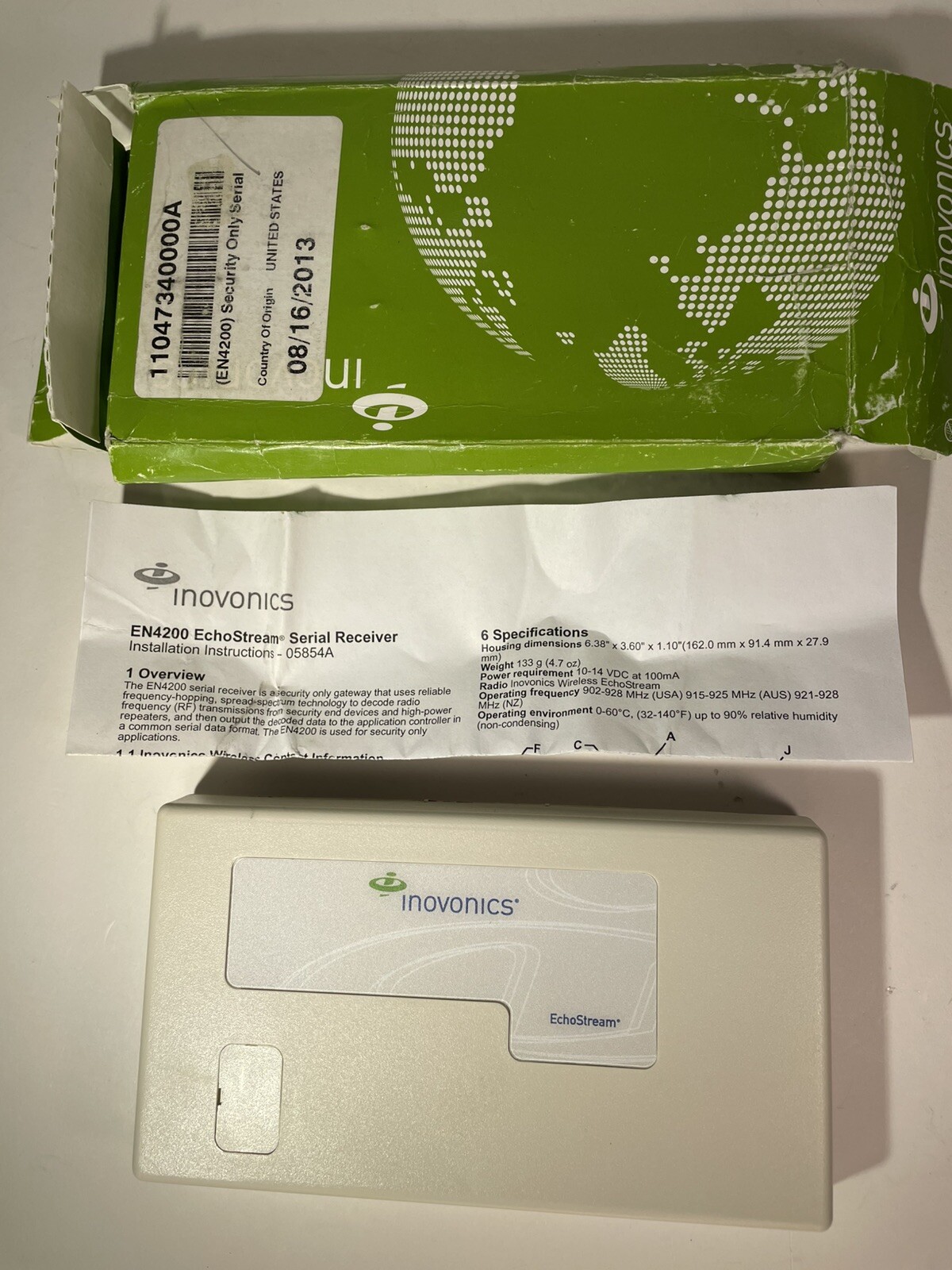 Inovonics EN4200 Security only serial receiver