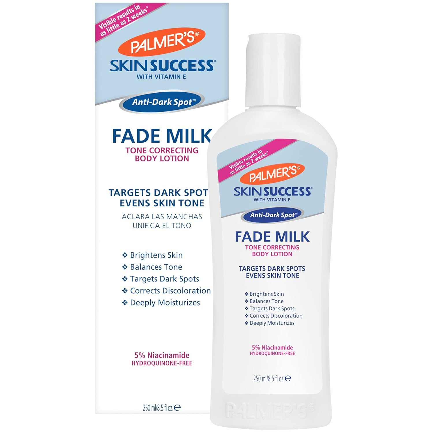 Palmer'S Skin Success Anti-Dark Spot Fade Milk Body Lotion, 8.5 Oz, Moisturizer
