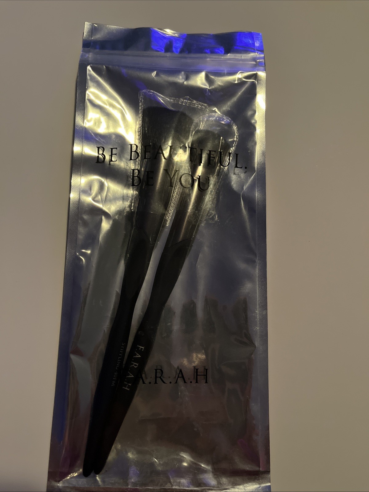 Be Beautiful Be You F. A. R. A. H Brush Set Of 2 free shipping US seller